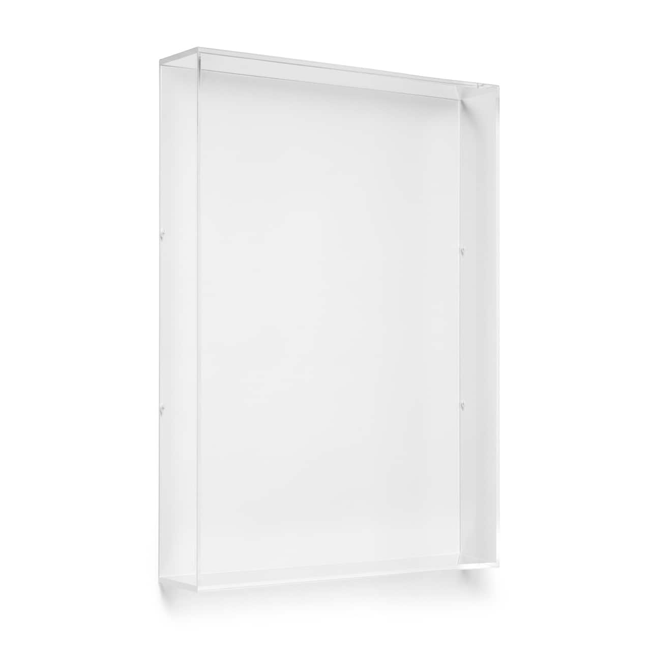 Wexel Art 2" UV Grade Clear Acrylic Backless Shadowbox Lid